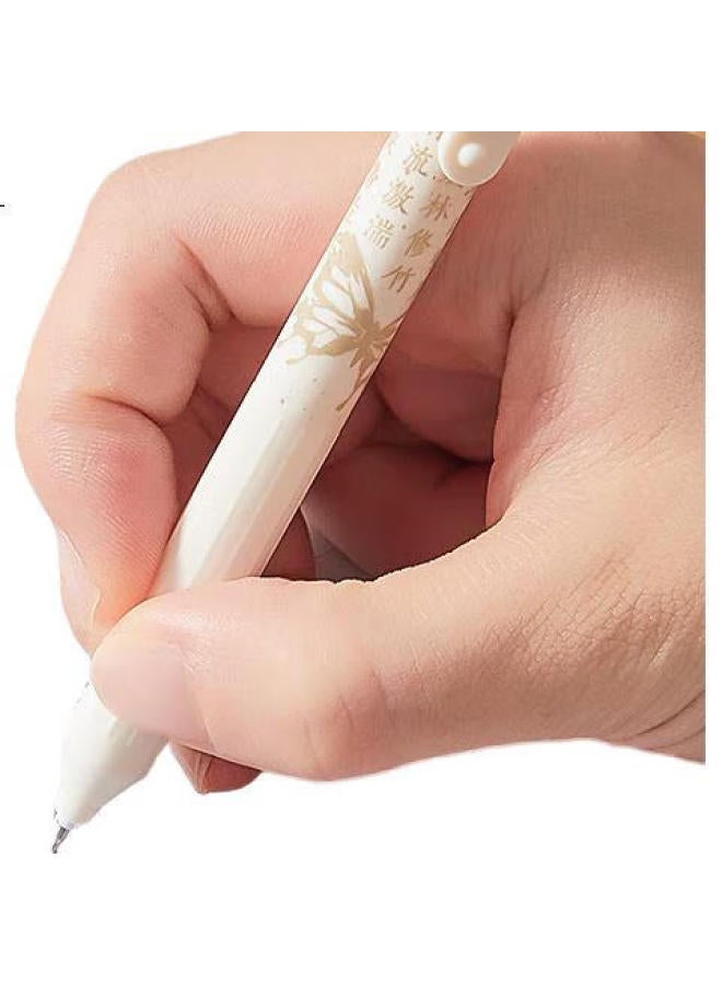 Kaba Bear Kabaxiong Click Retractable Gel Pen Black 0.5Mm Pack Of 4 - Image 2