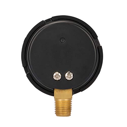 MEASUREMAN 2” Pool Filter Pressure Gauge, 60 PSI, 1/4” NPT Bottom Mount – Pool Pump Pressure Gauge for Swimming Pool, Spa, Aquarium, and Valve Filter - Image 4