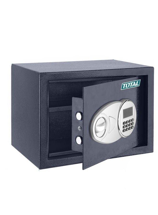 TOTAL 19L Digital Lock Safe Box – 10kg Steel, Secure Storage for Money, Jewelry, and Documents - Image 1