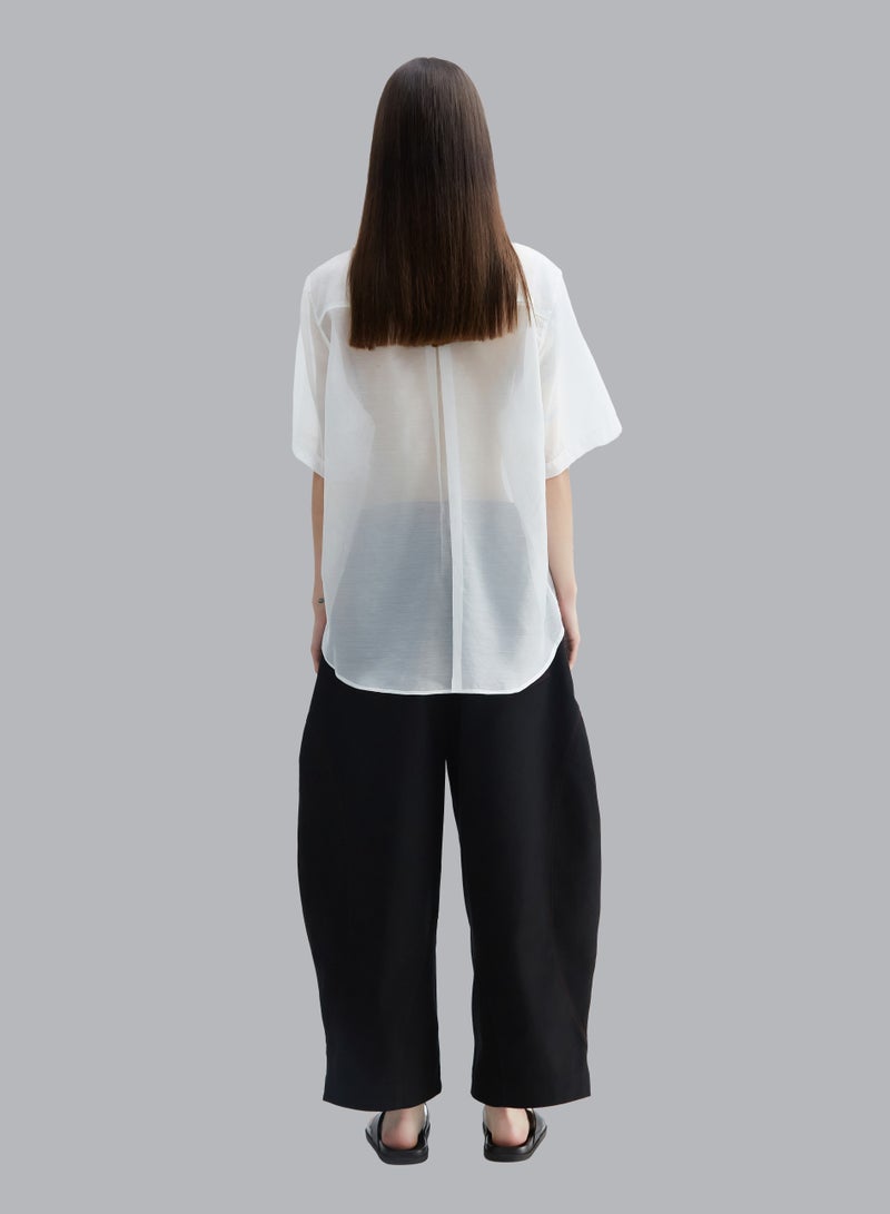CAOSTU • WHITE TSUNAMI SHIRT  - Image 2