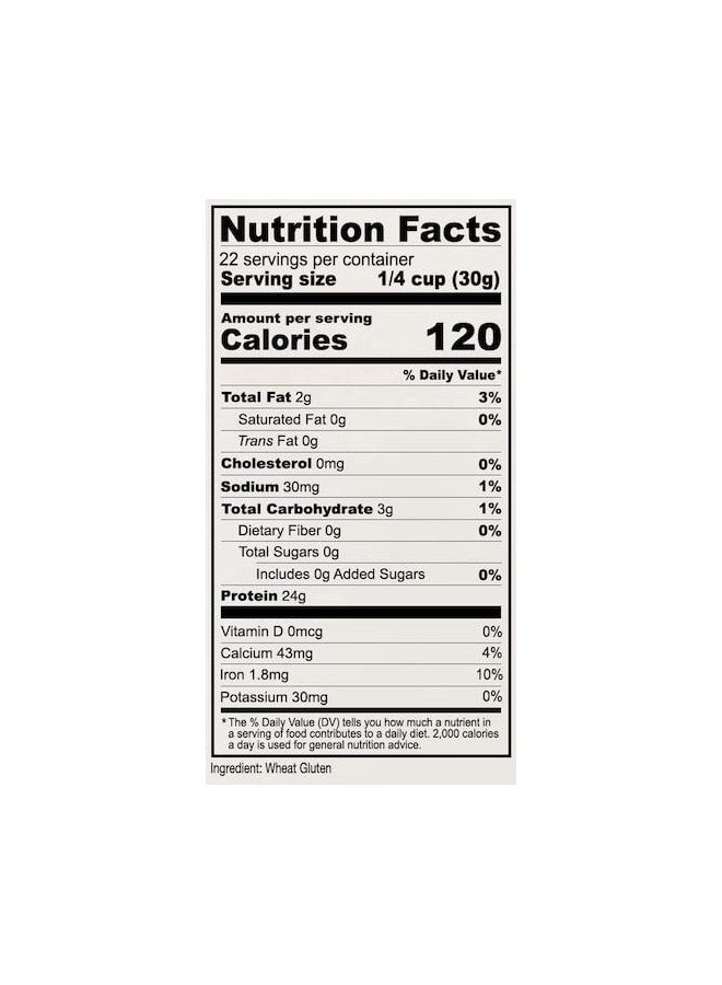 Anthony's Anthony's Vital Wheat Gluten, 1.5 lb, High in Protein, Vegan, Non GMO, Keto Friendly, Low Carb - Image 2