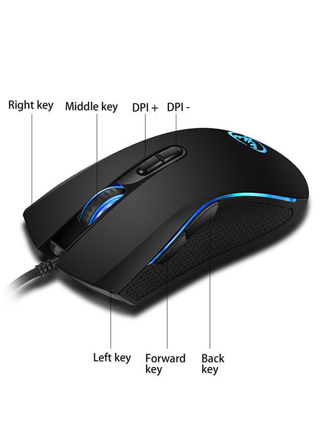 NIBEMINENT A869 Wired Gaming Mouse With Lights - Image 3