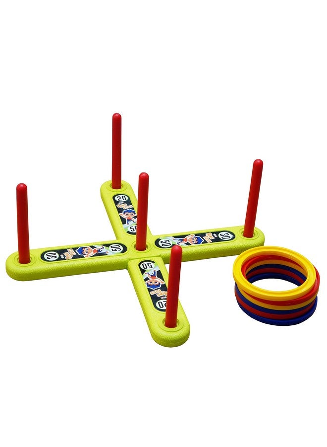 MUREN® Ring Toss Game for Kids 4 to 8 Years, Ring Throw Aiming Game, Color Recognition Aim and Strike Outdoor Toys & Game-Multicolor - Image 2