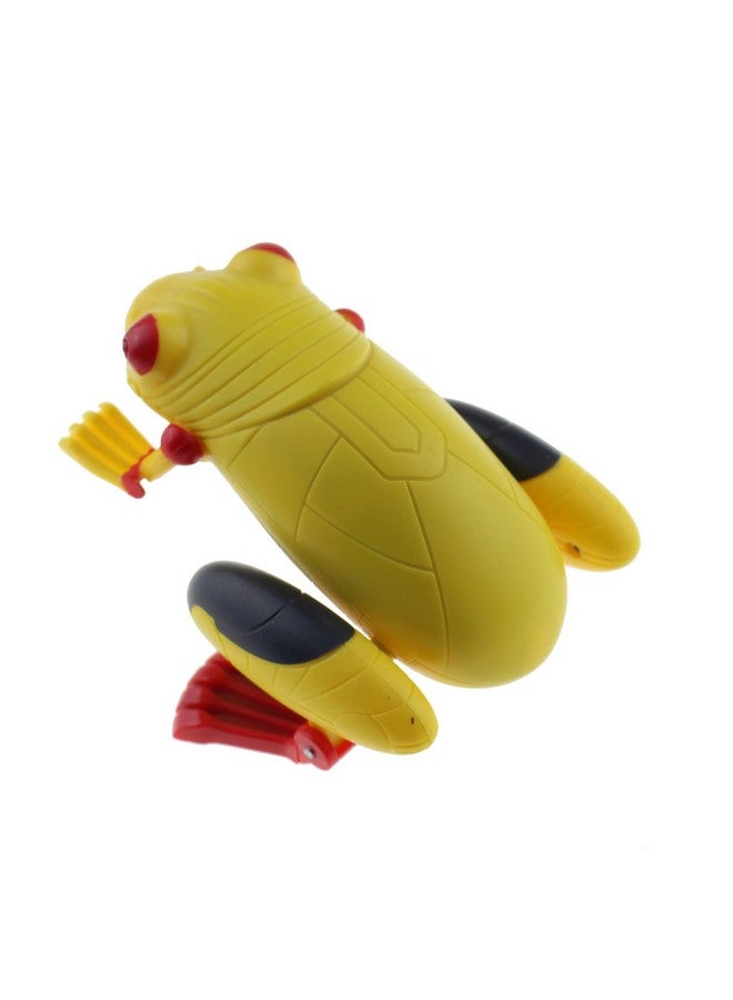Tipmant Tipmant Light Sensor Remote Control Frog RC Simulation Fake Animal Toy with Red Flashlights - Yellow - Image 2