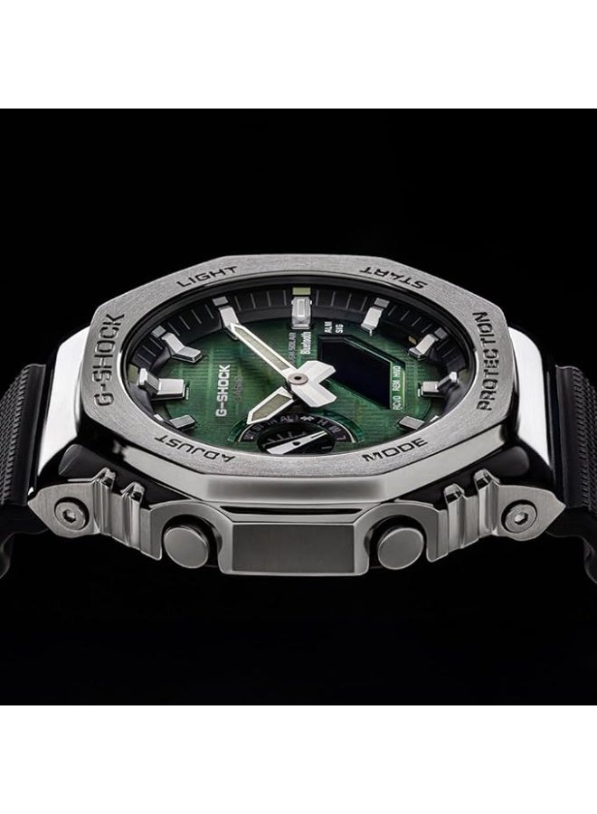 جي شوك ساعة جي-شوك الرجالية التناظرية الرقمية من الراتنج GBM-2100A-1A3DR - Image 3