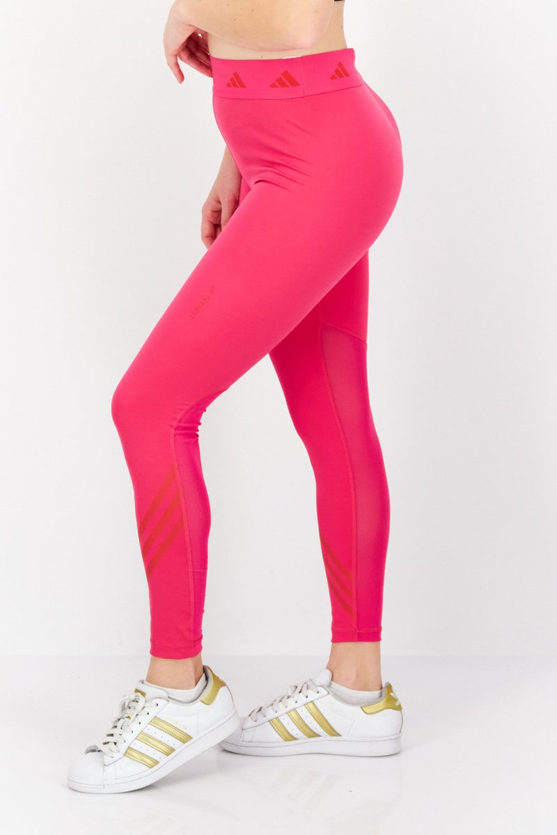 Adidas Women Sportswear Fit Training Tights, Pink - Image 2