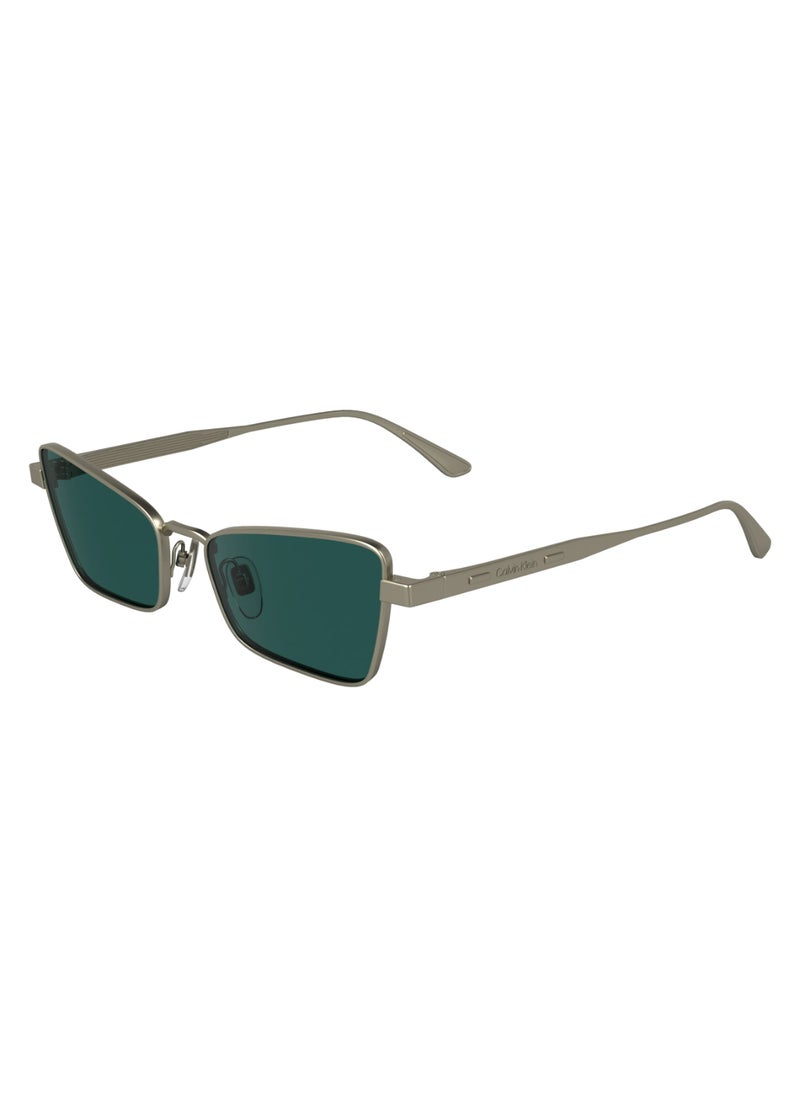 CALVIN KLEIN FULL RIM METAL METAL CALVIN KLEIN SUN CK24110S 5317 (716) MATTE LIGHT GOLD  - Image 1