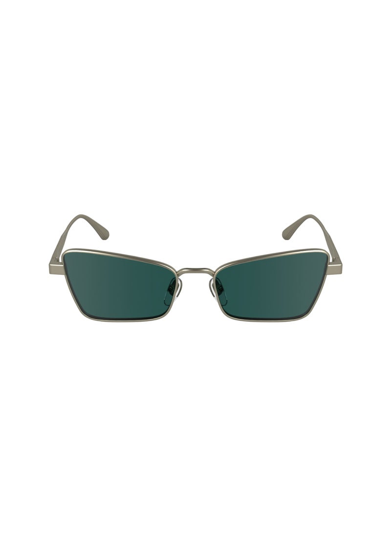 CALVIN KLEIN FULL RIM METAL METAL CALVIN KLEIN SUN CK24110S 5317 (716) MATTE LIGHT GOLD  - Image 2
