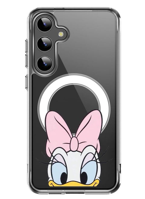 Magnetic Case for Samsung Galaxy S24 Plus 6.7-inch Compatible with MagSafe Wireless Charging, Shockproof Phone Bumper Cover do-not-touch