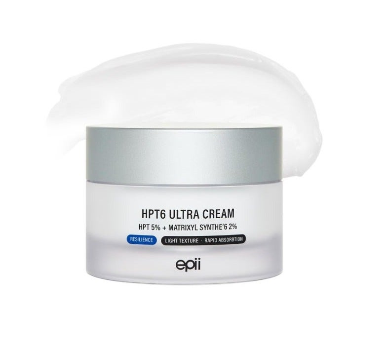 epii HPT6 Ultra Cream 5% - Firming Face Moisturizer with 5% HPT Complex & 2% Matrixyl Synthe'6 - Plumping Anti Aging Cream for Loss of Firmness, Hollow-Looking Skin & Deep Hydration, 50mL - Image 1
