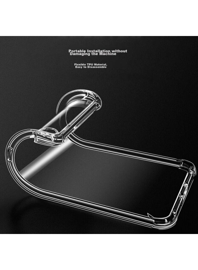 kelleia Kalai'ao غطاء هاتف Huawei P40، غطاء واقي Huawei P40، حماية كاملة مضادة للصدمات مع وسادة هوائية من TPU، غطاء ناعم/غطاء واقي، شفاف، 6.1 بوصة - Image 4