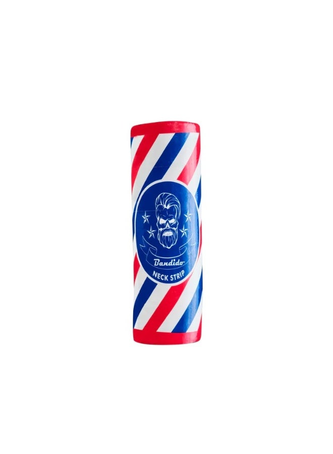 Bandido Disposable Neck Strip Roll for Barbers & Hair Salons | Self-Adhesive Hygienic Barber Neck Paper | Universal Fit - Image 1