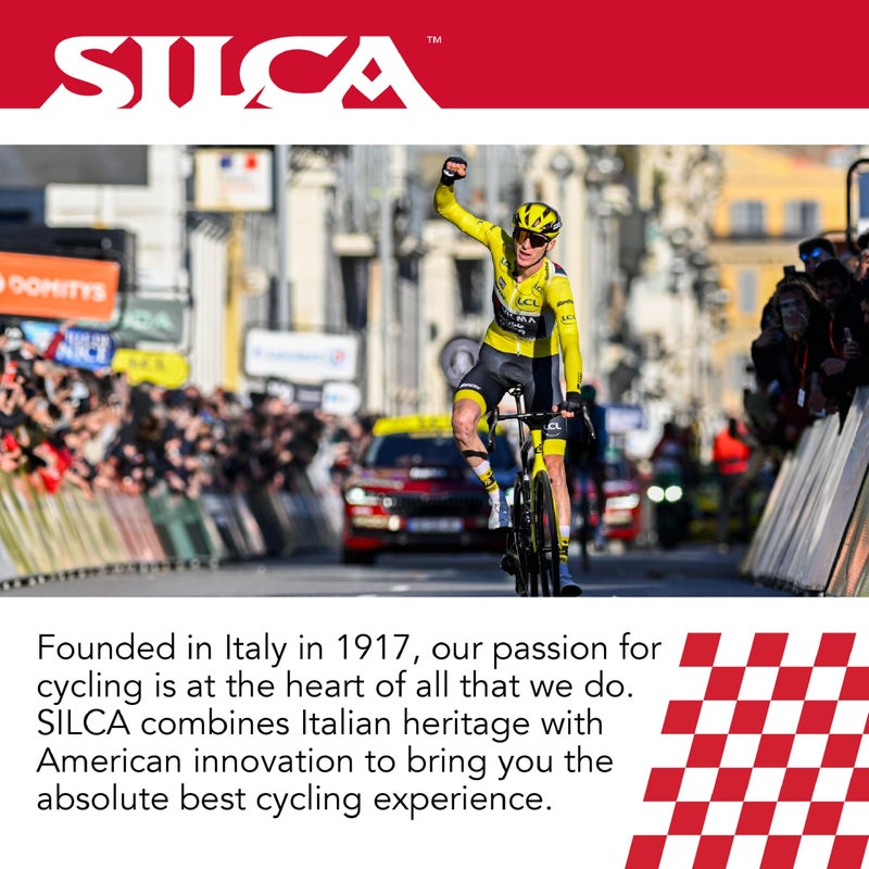 SILCA Tire Levers Premio | Set of Two | Forged Aluminum Minimalist Lever with co-Molded Non Marking Nylon Rim Protection | Bicycle Tire Levers - Image 2