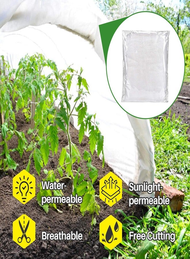 Rainflow شبكة رين فلو للحدائق - شبكة حماية من الحشرات مقاس 10 × 5 قدم لحماية الحديقة، شبكة للنباتات، أغطية للصفوف، غطاء لأحواض الزهور، غطاء للنباتات - Image 2