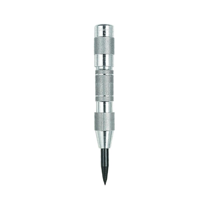 General Tools Ball Bearing Automatic Center Punch #77 - Nail Punch Tool to Mark and Scribe - Machinist Tools - Image 1