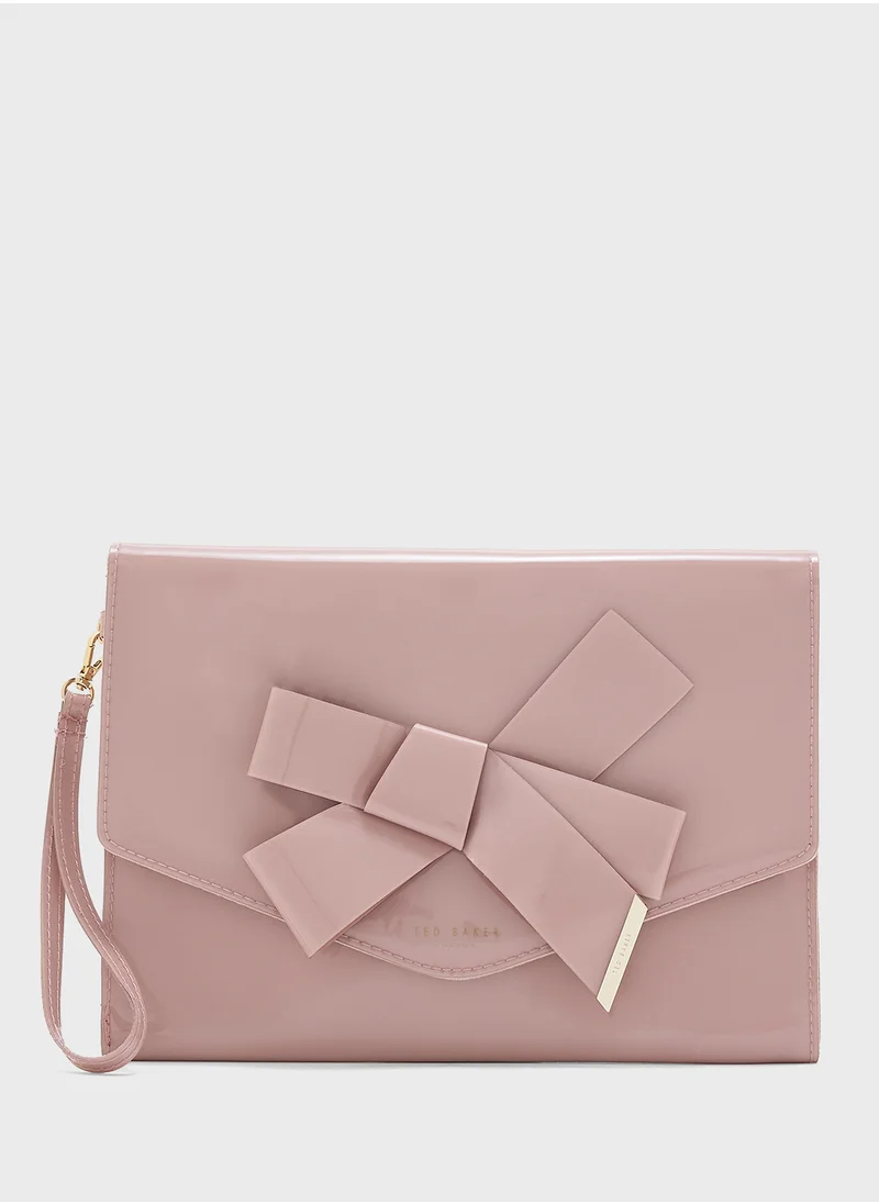 Ted Baker Nikkey Knot Bow Envelope Pouch