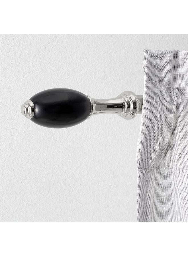 إيروريكس طقم قضبان ستائر، لون فضي، 120-210 سم 19 مم - Image 5