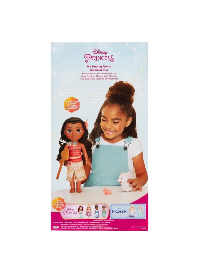 Disney Disney Princess My Singing Friend Moana Doll & Pua Figure  - Image 5