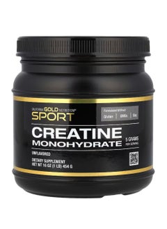 Sport Creatine Monohydrate Unflavored 1 lb (454 g)