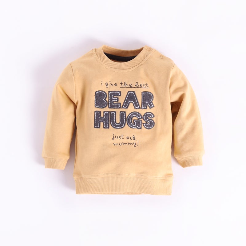 BABY GO 3-6Months/6-12Months/12-18Months/18-24Months Full Sleeves 100% Soft Cotton Clothing Set For Baby - Image 2