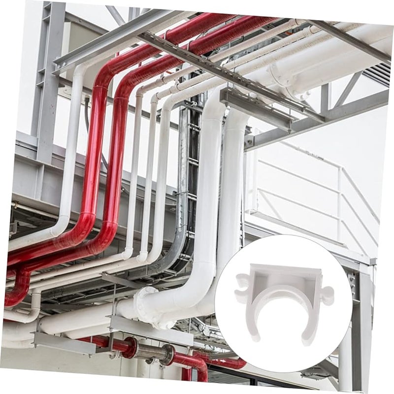 Mikikit U Shaped Clamp Pipe Support For Plumbing Cable Water Fittings Wall Ground Mounting - Image 3