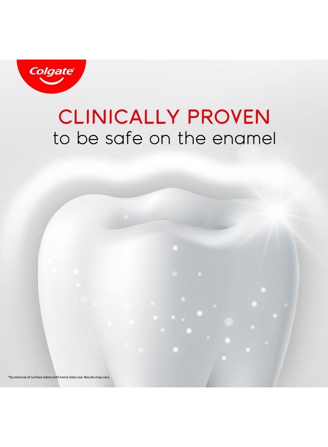 كولجيت معجون أسنان فيزيبل وايت 400 جرام (عبوة مكونة من 4 قطع 100 جرام) يبدأ تبييض الأسنان في غضون أسبوع واحد، آمن على مينا الأسنان، معجون أسنان مزيل للبقع ونكهة النعناع للحصول على نفس منعش. - Image 5