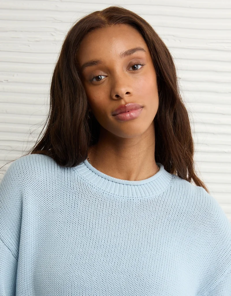 American Eagle  AE Big Hug Oversized Sweater for Women | Best Price UAE