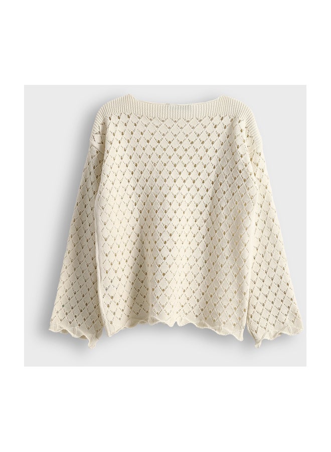 LC WAIKIKI Crew Neck Long Sleeve Women's Knitwear Sweater - Image 2