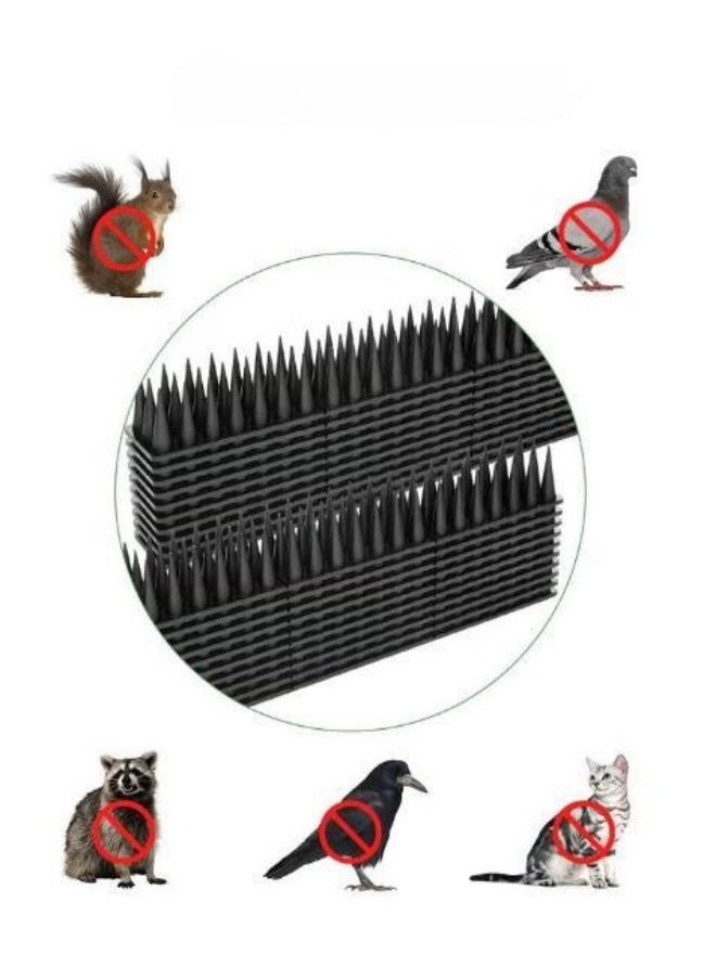 Generic Outdoor Bird Thorn Anti Bird Stinging Of Power Equipment Lines Bird Repellent Thorn Bird Proof Cat Squirrel Easy Installation Balcony Courtyard Outdoors For Roof Use  - Image 5