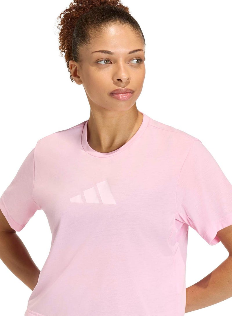 Adidas Train Essentials Big Logo Performance Training T-Shirt - Image 3