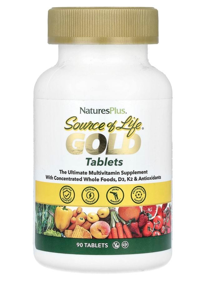 Source of Life® Gold The Ultimate Multivitamin Supplement 90 Tablets
