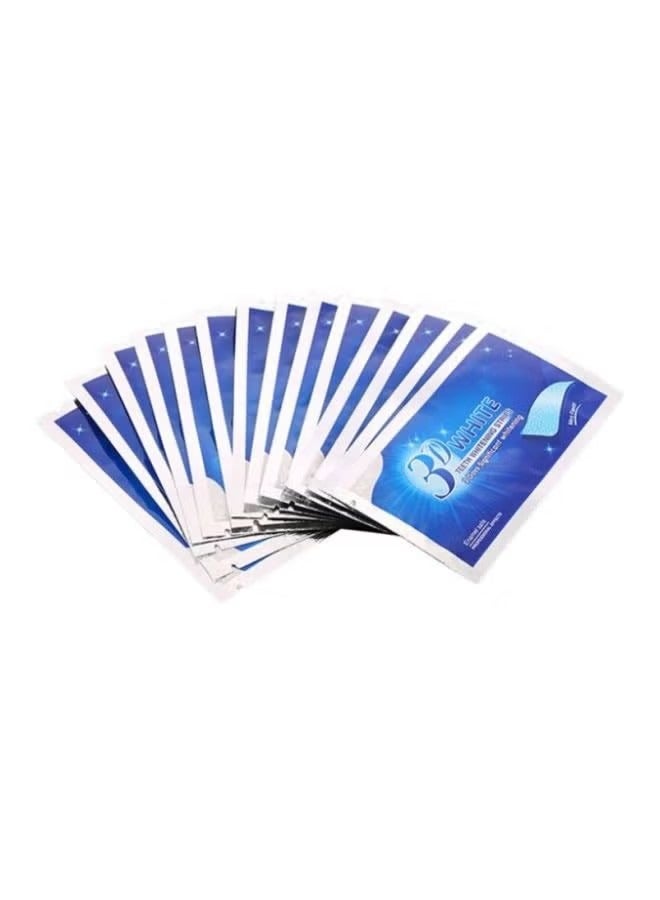 ORiTi 14 Piece 3D Teeth Cleaning And Whitening Strips Clear - Image 1