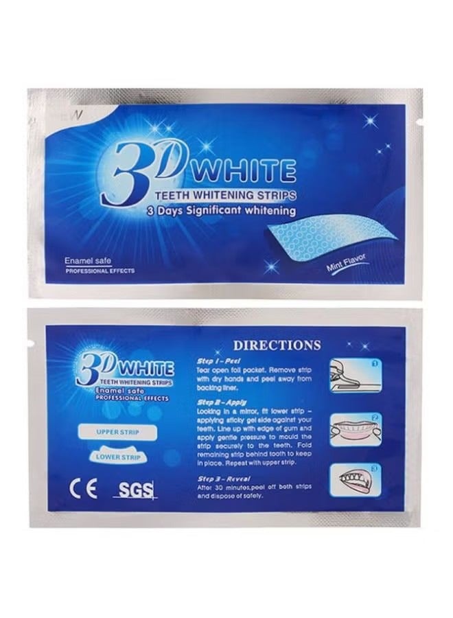 ORiTi 14 Piece 3D Teeth Cleaning And Whitening Strips Clear - Image 3