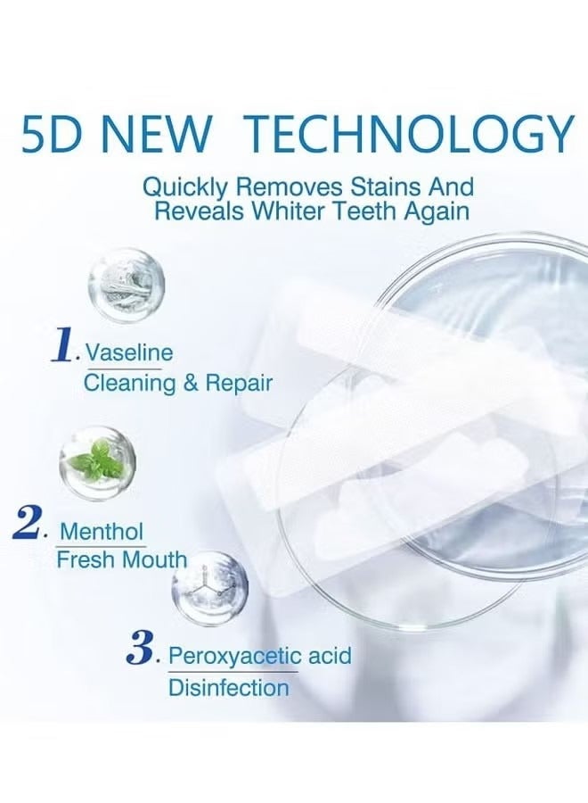 ORiTi 14 Piece 3D Teeth Cleaning And Whitening Strips Clear - Image 4