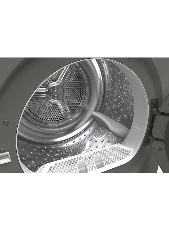 فيستل مجفف فيستل – 8 كجم – مكثف – 15 برنامج – تركي – فضي – TDH8SPT3DS - Image 3