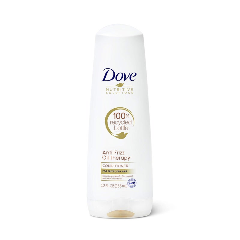 Dove Nutritive Solutions Dry Hair Conditioner for Frizzy, Unruly Hair Oil Therapy with Nutri-Oils Moisturizing Conditioner Formula for Smooth Hair 12 oz - Image 1