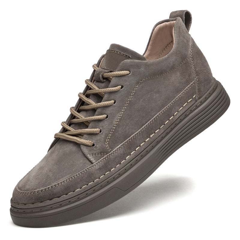 Plus Size Men'S Board Shoes 47 Yards Increased By 6Cm British Style Thick-Soled Youth Casual Shoes Sports Shoes - Image 3