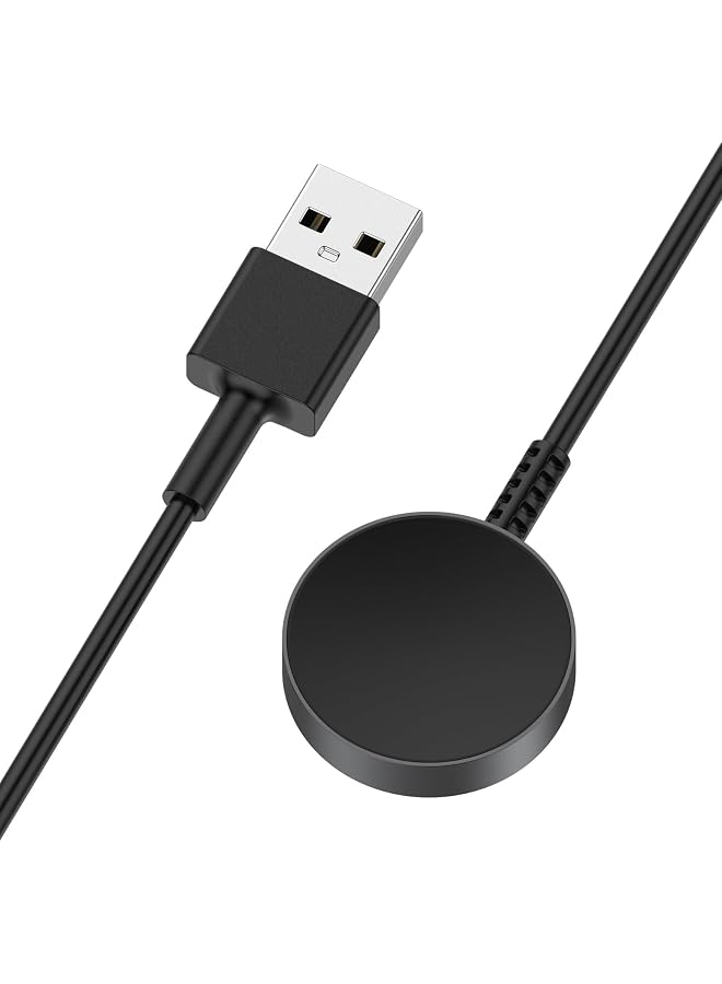 S-TOP Compatible with Samsung Galaxy Watch Ultra 2025 (47mm)/8 (40mm/44mm) Replacement Magnetic Attraction Charging Dock Cable USB A Cord Charger Smartwatch Accessories(1m/3.3ft) - Image 1
