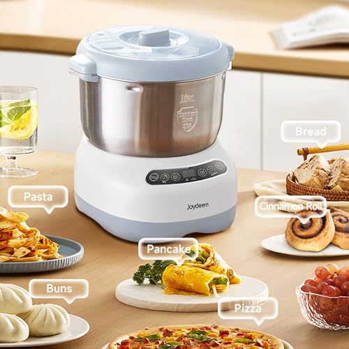 Joydeem Electric Dough Maker with Ferment Function, Microcomputer Timing, Face-up Touch Panel, 7.4Qt, 304 Stainless Steel, JD-HMJ7L - Image 2