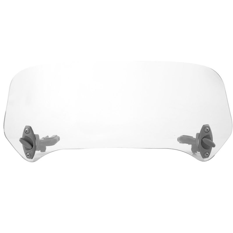 Adjustable Motorcycle Windscreen Smoked Small Style: High Durability - Enhanced Wind Protection Windshield Accessory for Street Touring Motorcycles - Image 2