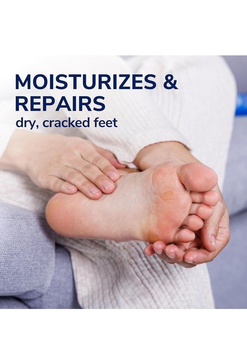 Dr. Scholl's 24 Hour Moisturizing Ultra Hydrating Foot Cream Triple Action Heal Soothe Restore Dry Cracked Foot Skin Repair 99gram  - Image 2