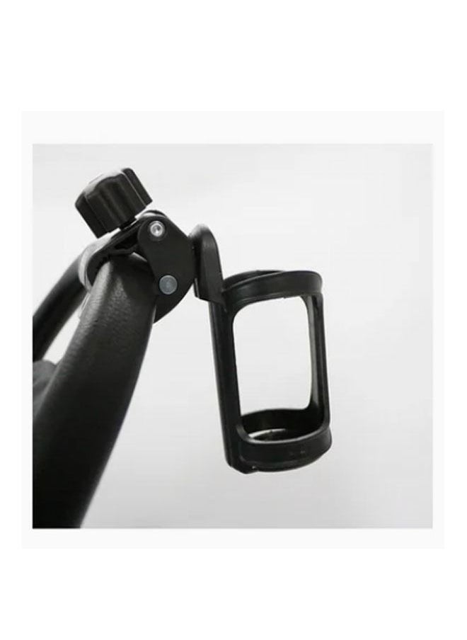 ZCM-HAPPY - Stroller Cup Holder and 2 Piece Multi-purpose 360-degree Rotated Strong and Sturdy Stroller Hooks - Image 1