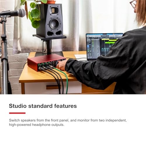 Focusrite Scarlett 18i16 4th Gen USB Audio Interface, for Songwriting, Music Production, Recording, and Podcasting — High-Fidelity, Studio Quality Recording, and All the Software You Need to Record - Image 4