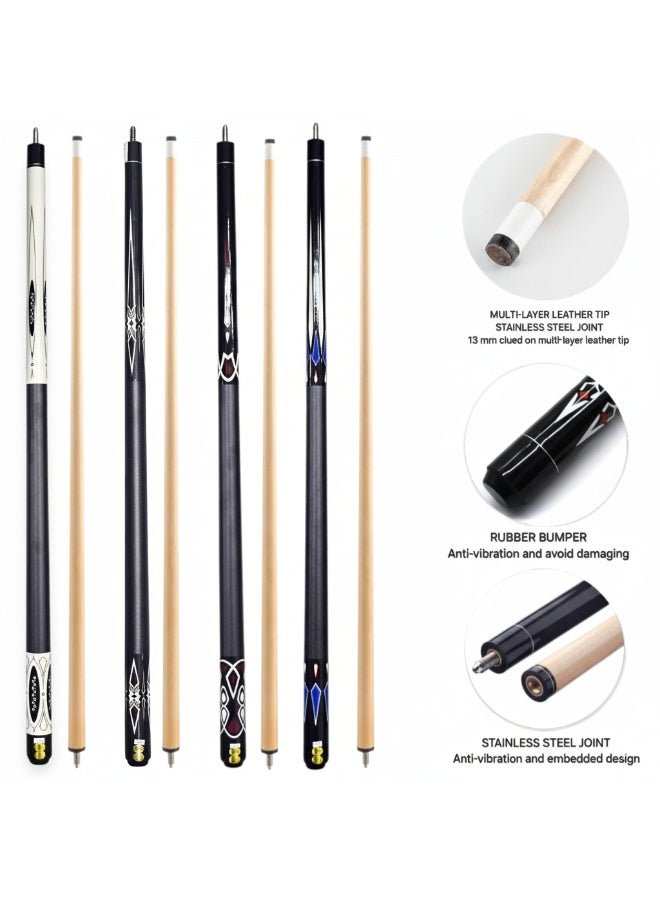 Spall Professional Billiard Cue Stick for Pool and Snooker – Durable Wooden Cue for Accurate Shots – Ideal for Home, Club & Tournament Use - Image 2