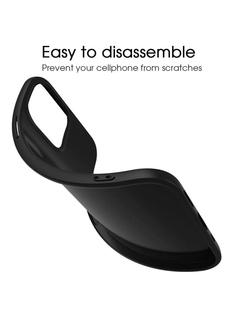 ELTRAZONE Compatible iPhone 13 Pro Case Slim Fit Ultra-Thin [Guardian Series] Soft TPU Matte Finish Coating Phone Cases Lightweight Back Cover Grip for iPhone 13 Pro 6.1"(2023 - Image 3