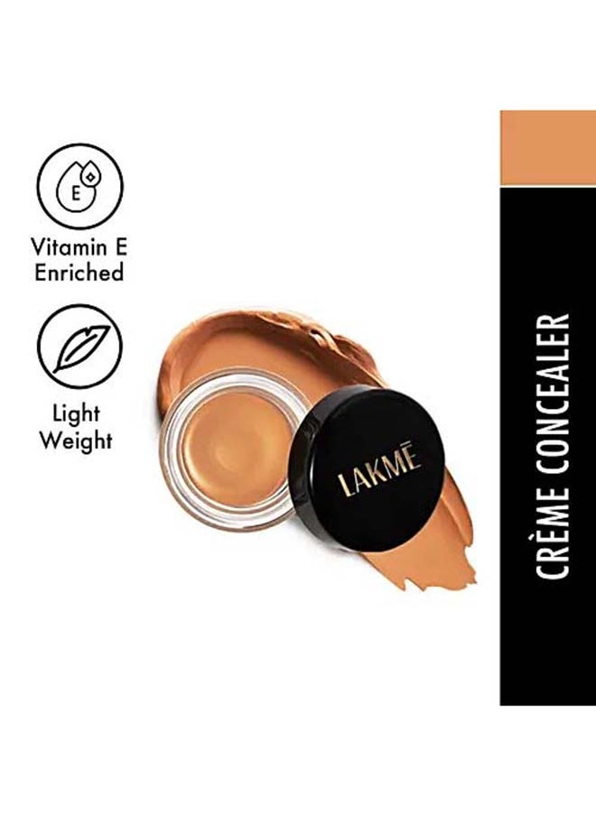 LAKME Absolute Creme Concealer - Evens Out Your Skin, Conceals Dark Spots & Blemishes, 3.9 Grams 24 Beige  - Image 3