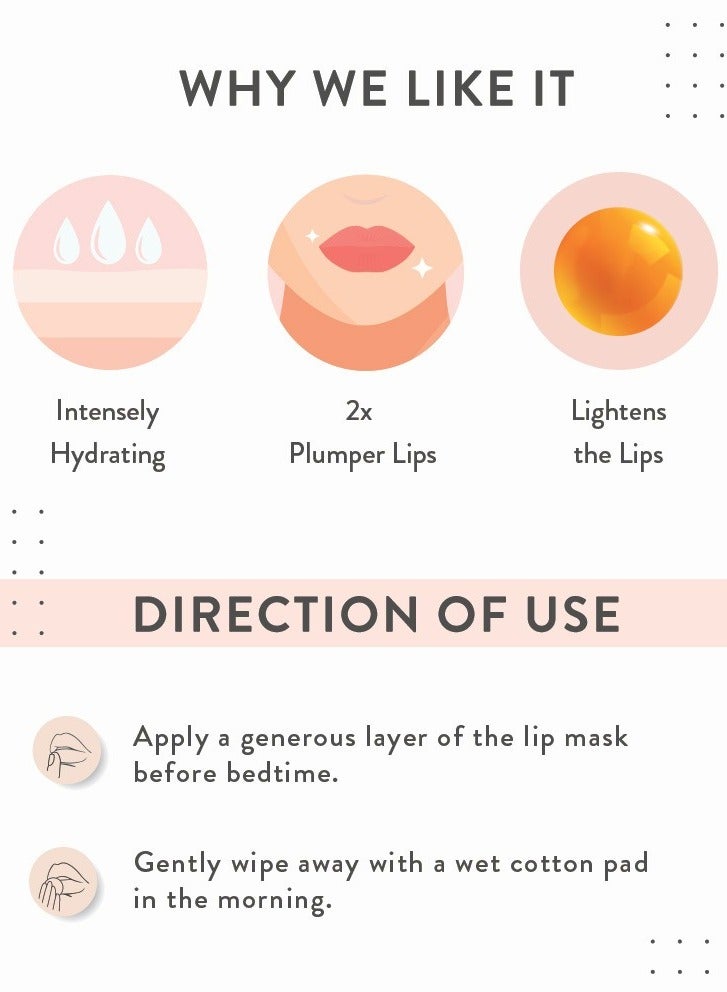 Kormesic قناع شفاه نوم العسل 30 جرام-ترطيب بين عشية وضحاها - Image 4