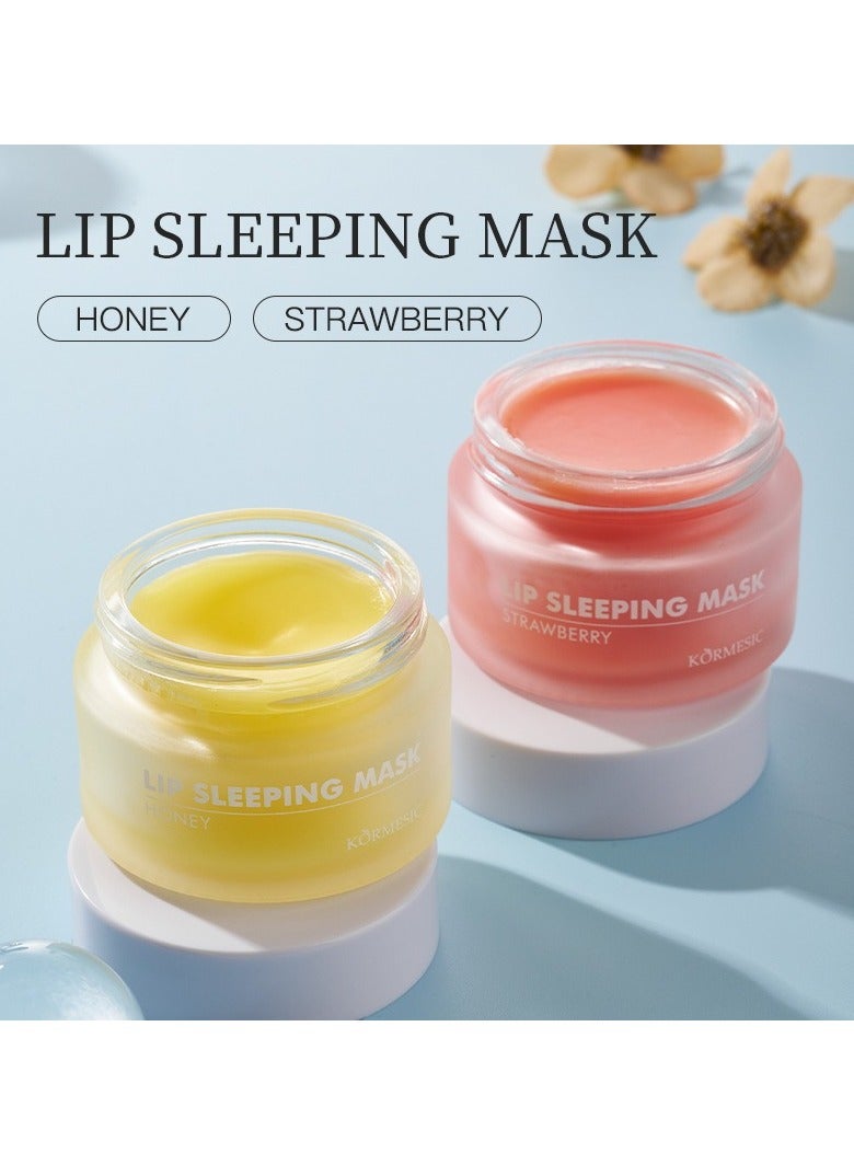 Kormesic قناع شفاه نوم العسل 30 جرام-ترطيب بين عشية وضحاها - Image 5