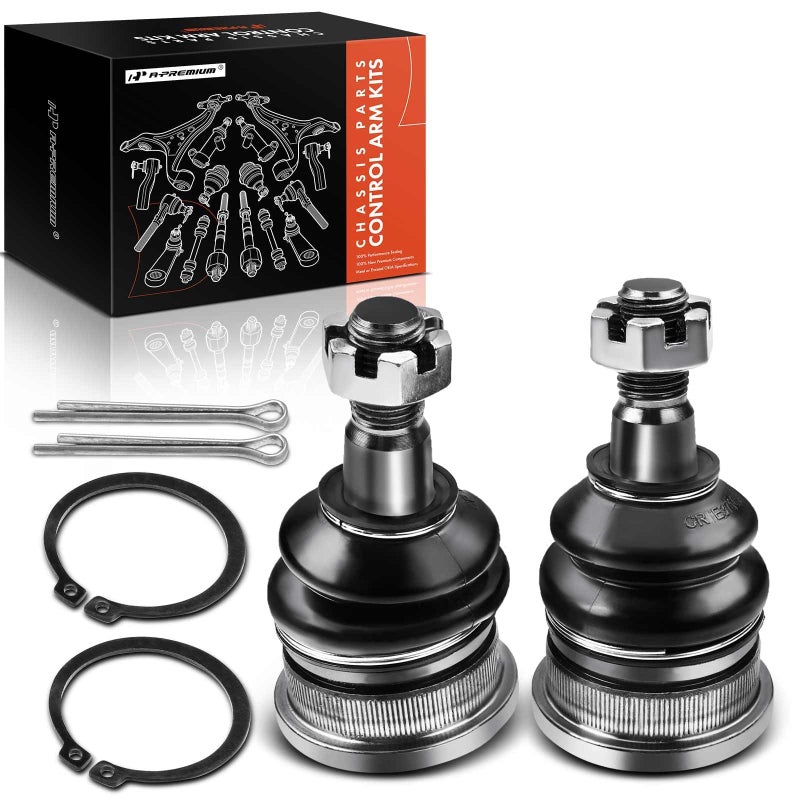 A-Premium APremium 2 x Front Upper Ball Joint Compatible with Toyota Tacoma 19952004 Tundra 20002006 4Runner 19962002 Sequoia 20012007