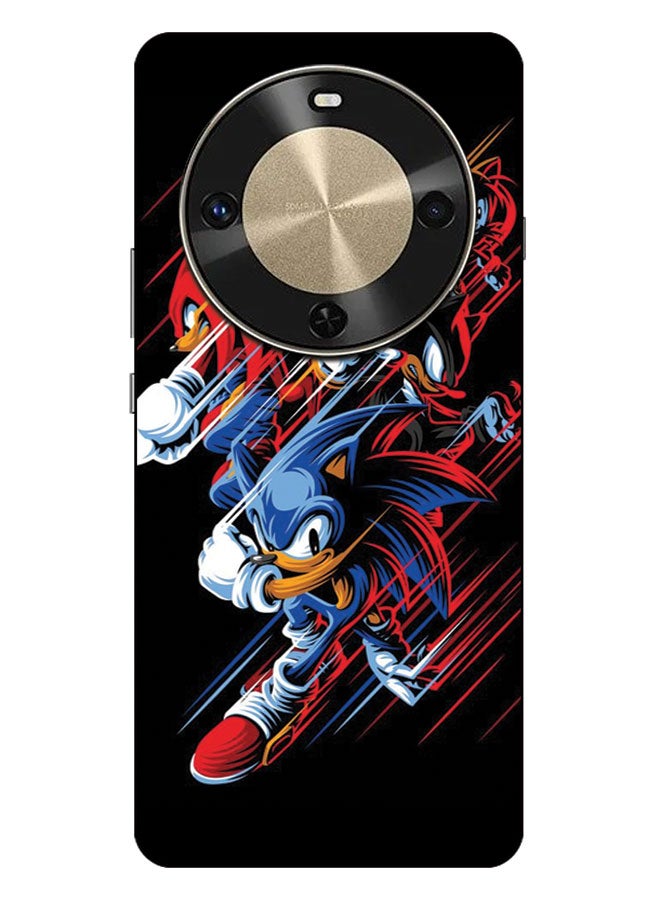 الصيد العين غطاء حماية مطبوع لهاتف هواوي إنجوي 70x - سونيك في العمل - Image 1